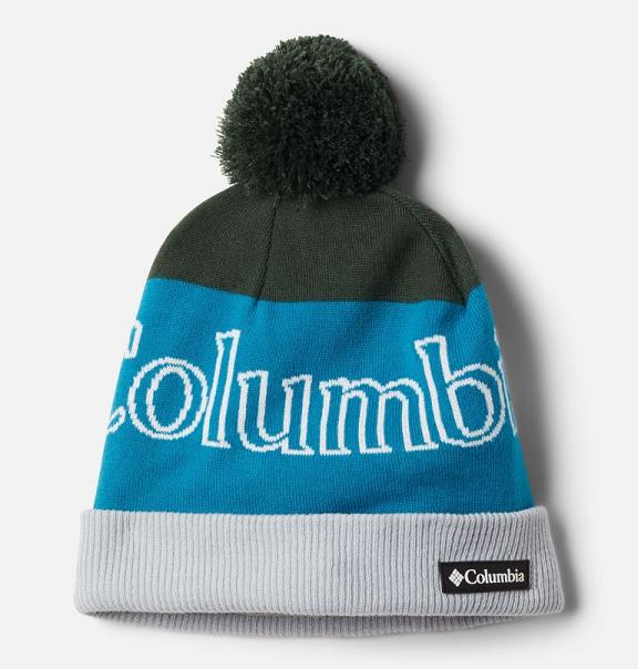 Columbia Polar Powder Beanie Green Light Blue For Women's NZ53271 New Zealand